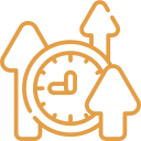 Efficiency Accelerator icon - house and dollar sign